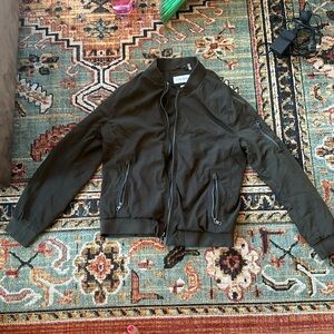 Green Bomber Jacket
